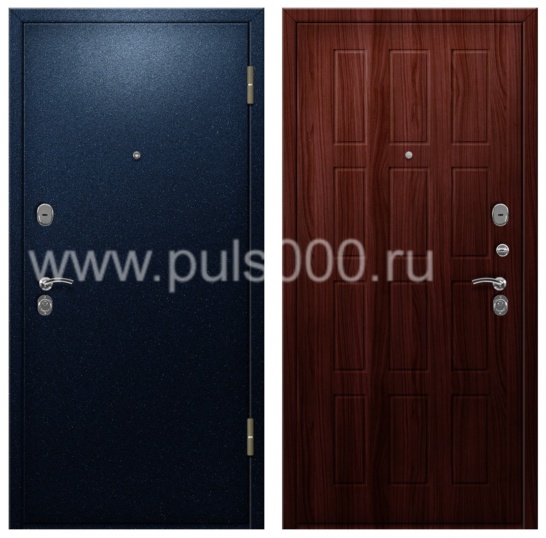 Уличная дверь с порошковым окрасом для загородного дома PR-897, цена 39 074  руб.