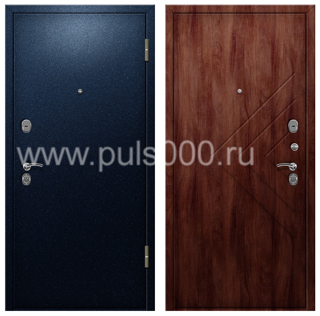 Входная дверь уличная с напылением для загородного дома PR-894, цена 25 000  руб.