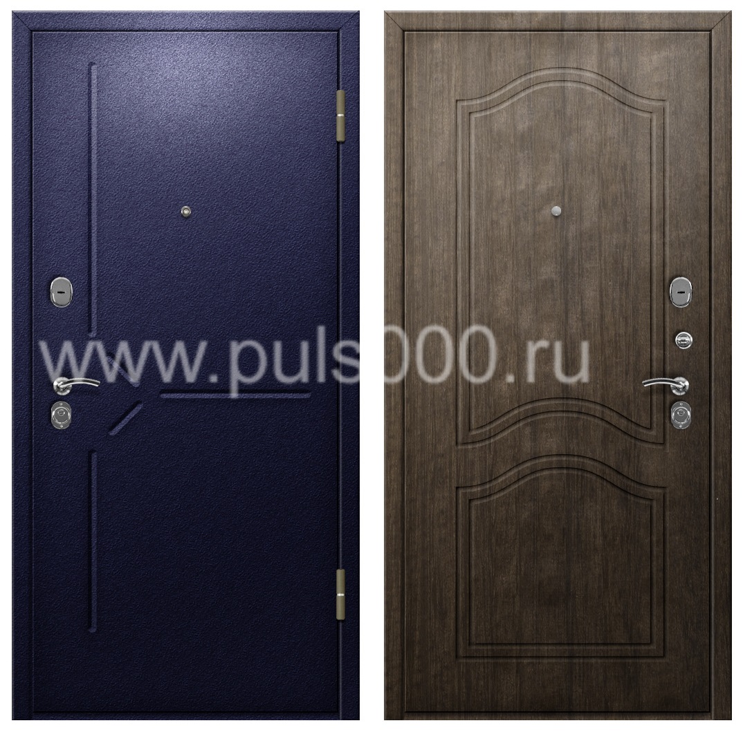 Уличная коттеджная дверь с порошковым окрасом и МДФ PR-860, цена 26 000  руб.