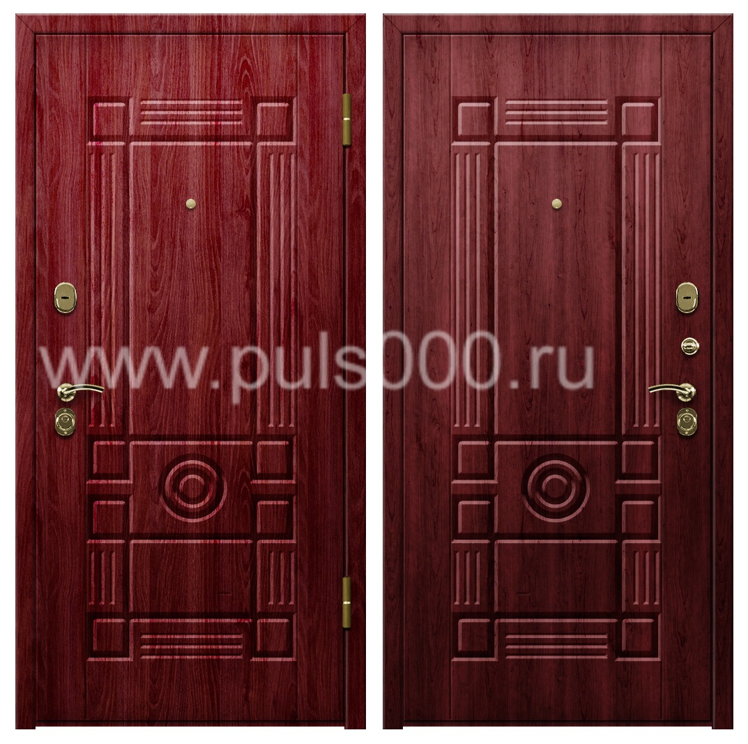Коттеджная наружная дверь с виноритом PR-988