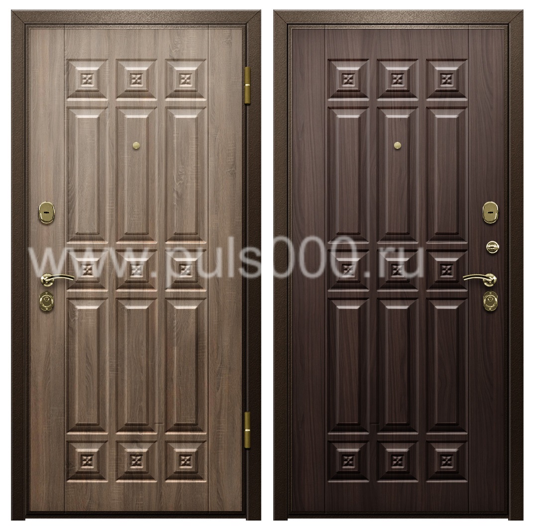 Входная наружная дверь в коттедж PR-986, цена 30 800  руб.