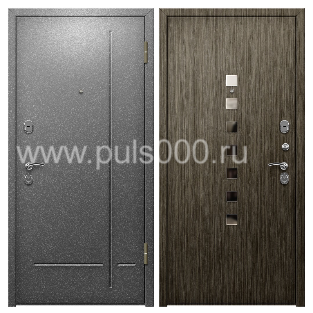 Входная дверь уличная с напылением для загородного дома PR-1064, цена 25 200  руб.