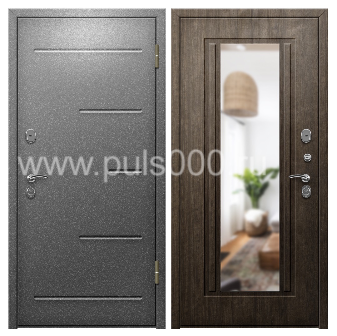 Металлическая дверь с утеплителем в квартиру PR-1050