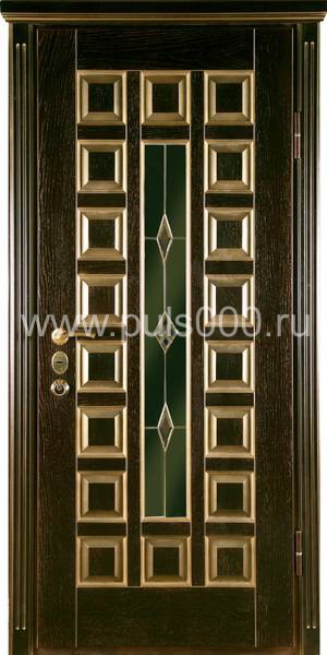 Элитная металлическая дверь с массивом EL-877, цена 151 500 руб. Элитная металлическая дверь с массивом EL-877, цена 151 500 руб.