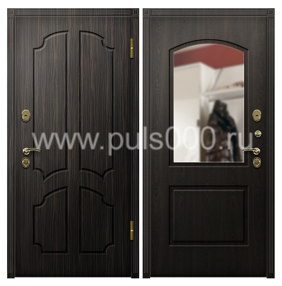 Входная дверь с МДФ и шумоизоляцией в квартиру MDF-96, цена 12 000  руб.