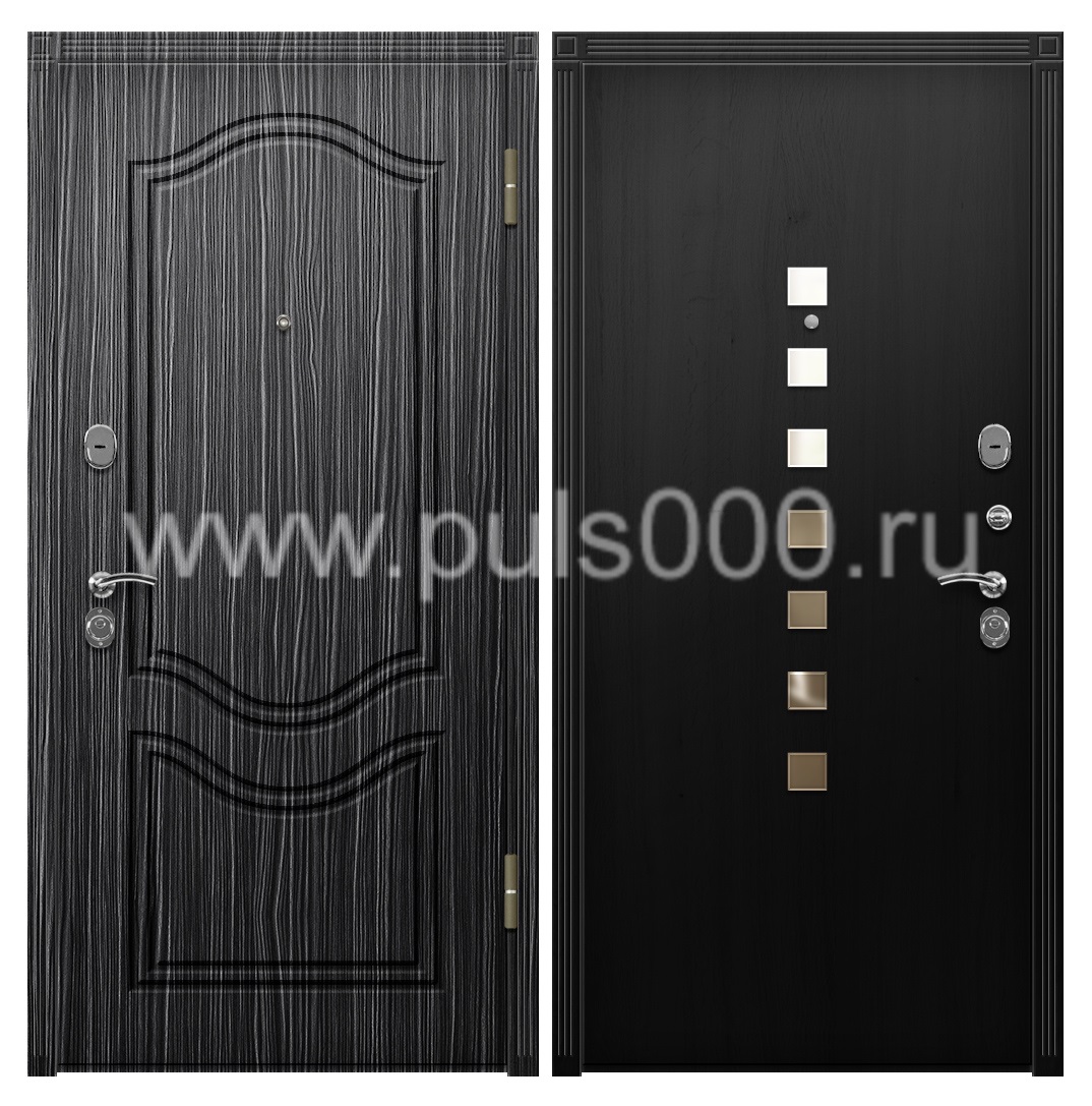 Уличная дверь с отделкой МДФ в коттедж MDF-31, цена 20 000  руб.