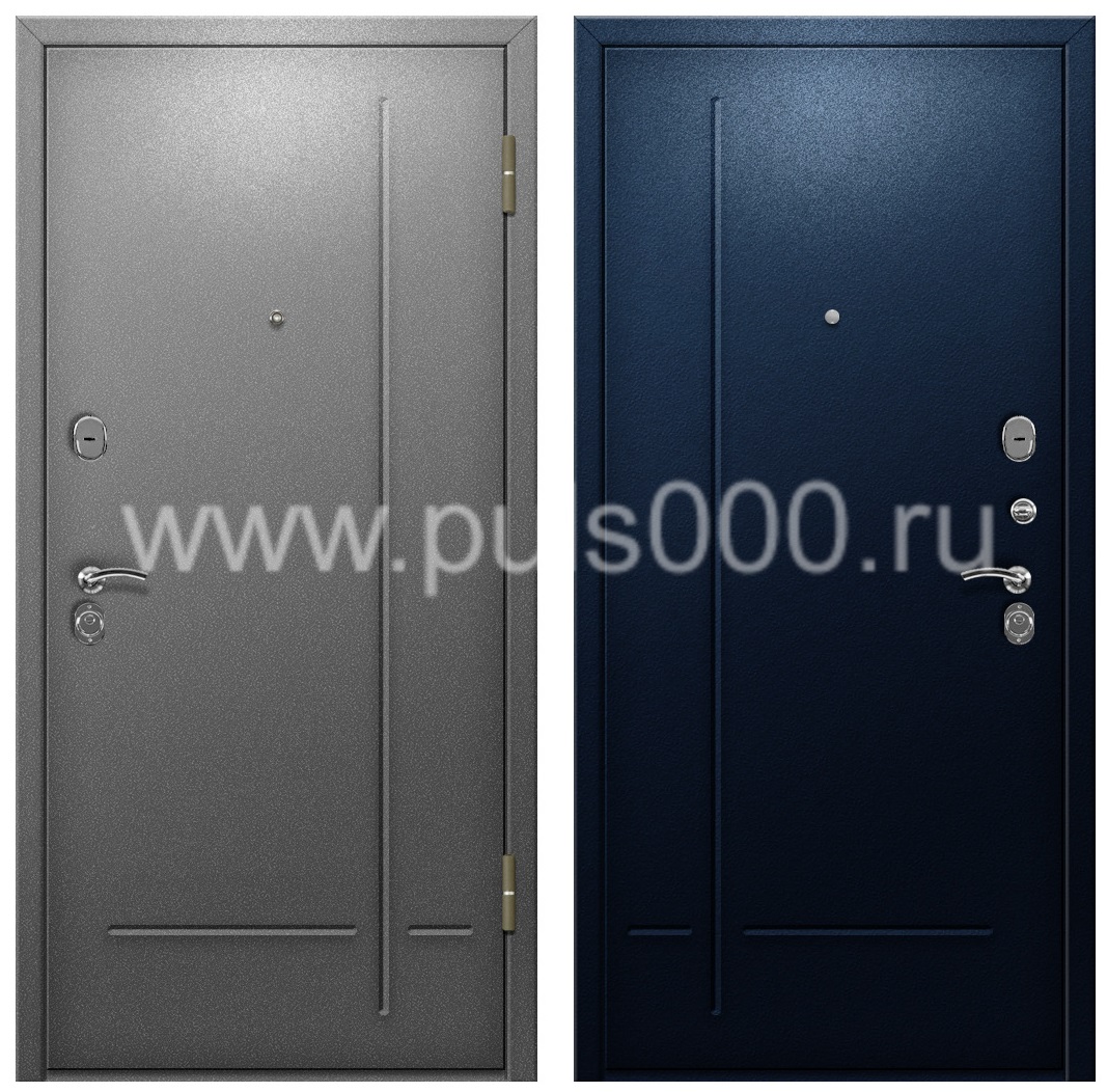 Офисная входная дверь с отделкой порошковым напылением PR-1132, цена 30 450  руб.