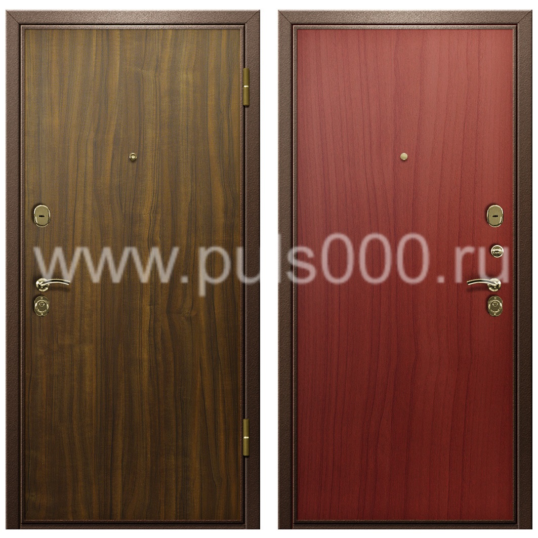 Стальная дверь с отделкой ламинат утепленная LM-17, цена 36 000  руб.