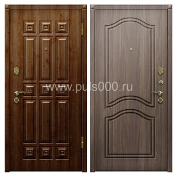Стальная темная дверь с утеплителем в квартиру VIN-41, цена 41 685  руб.