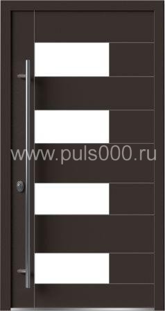 Металлическая входная дверь со стеклом AL-1903, цена 112 500 руб. Металлическая входная дверь со стеклом AL-1903, цена 112 500 руб.