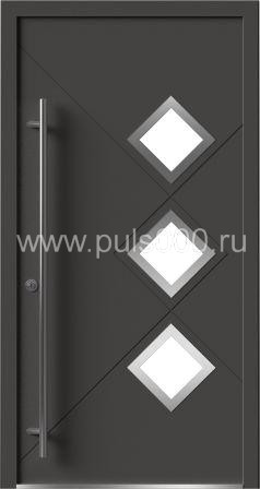 Металлическая входная дверь со стеклом AL-1908, цена 106 500 руб. Металлическая входная дверь со стеклом AL-1908, цена 106 500 руб.