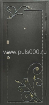 Металлическая дверь с порошковым напылением PR-1622 + мдф, цена 29 500  руб.