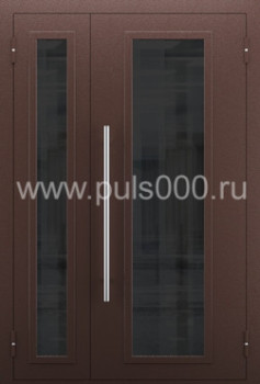 Металлическая подъездная дверь со стеклом ПД-25, цена 41 850  руб.