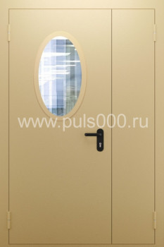 Тамбурная противопожарная дверь со стеклом ТПД-4, цена 32 550  руб.