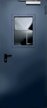 Техническая дверь из стали TEH-968 окрас нитроэмалью