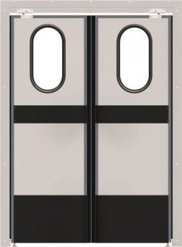 Техническая металлическая дверь TEH-971 окрас нитроэмалью