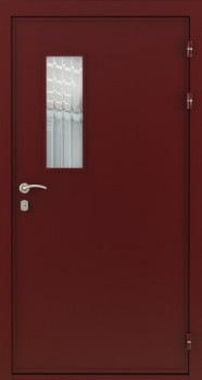 Железная техническая дверь TEH-976 окрас нитроэмалью