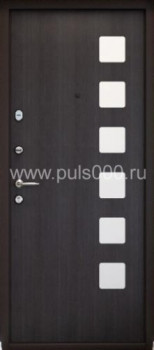 Входная дверь с зеркалом с МДФ и порошковым напылением ZER-20, цена 37 500  руб.