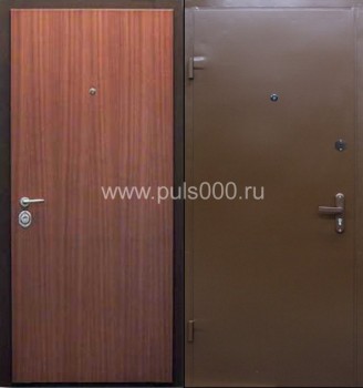 Утепленная дверь с порошковым напылением и ламинатом INS-1130