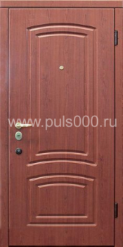 Утепленная дверь с порошковым напылением и МДФ INS-1214