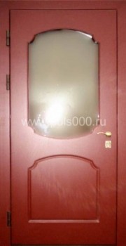 Металлические двери со стеклом с МДФ ST-125, цена 40 050  руб.