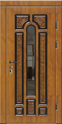 Металлическая дверь со стеклом ST-1206, цена 64 680  руб.