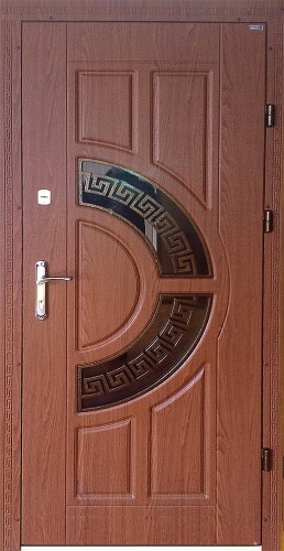Металлическая дверь со стеклом ST-1207, цена 45 000 руб. Металлическая дверь со стеклом ST-1207, цена 45 000 руб.