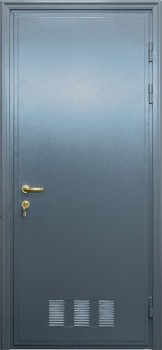 Металлическая дверь с вентиляционной решеткой VR-1545, цена 27 150  руб.