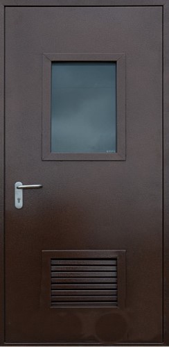 Металлическая дверь с вентиляцией VR-1546, цена 28 500 руб. Металлическая дверь с вентиляцией VR-1546, цена 28 500 руб.