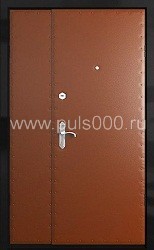 Стальная тамбурная дверь с отделкой винилискожей ТМ-1