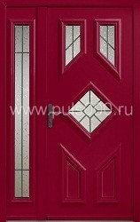 Двустворчатая металлическая дверь ДВ-2 с МДФ, цена 54 000  руб.