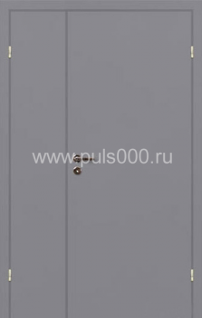 Стальная двустворчатая дверь ТМ-2 с порошковым напылением, цена 20 000  руб.